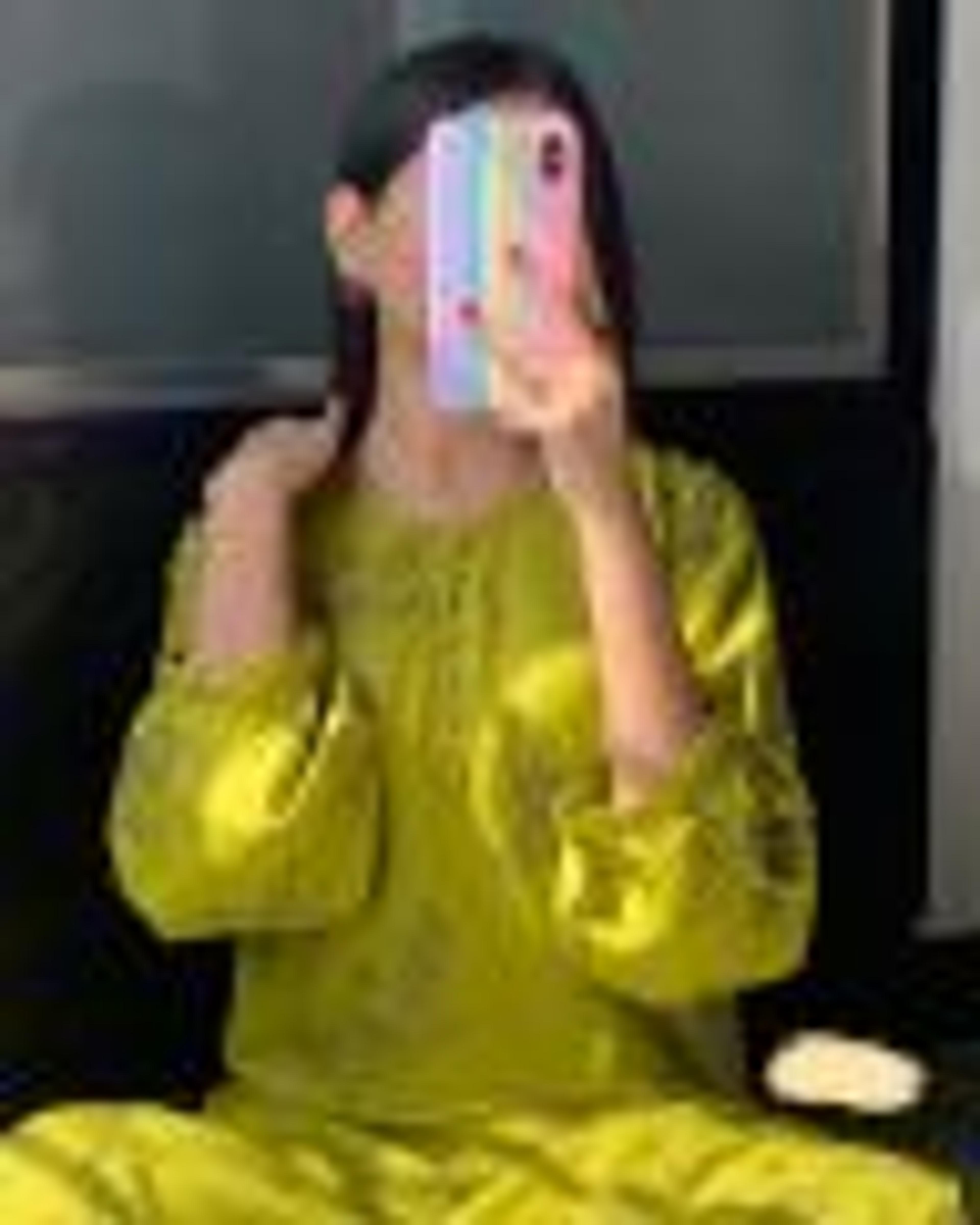 Minahal Arts Clothing Dress for Women Block Print sparrow design 2pcs Linen Suit stich image 6