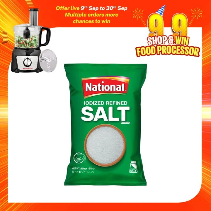 National Iodized Salt 800g