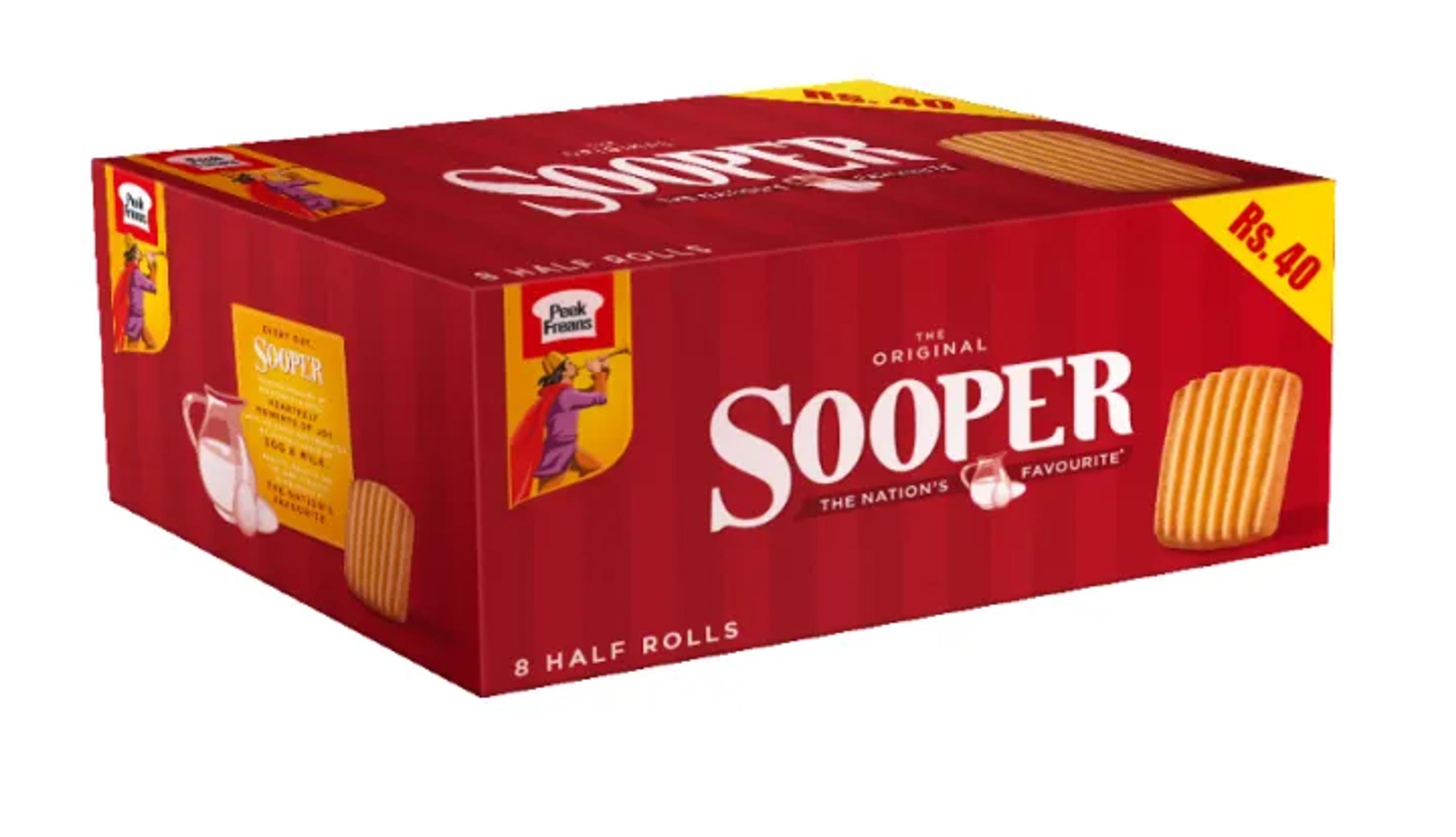 Peek Freans Sooper Classic Egg & Milk Half Roll image 1