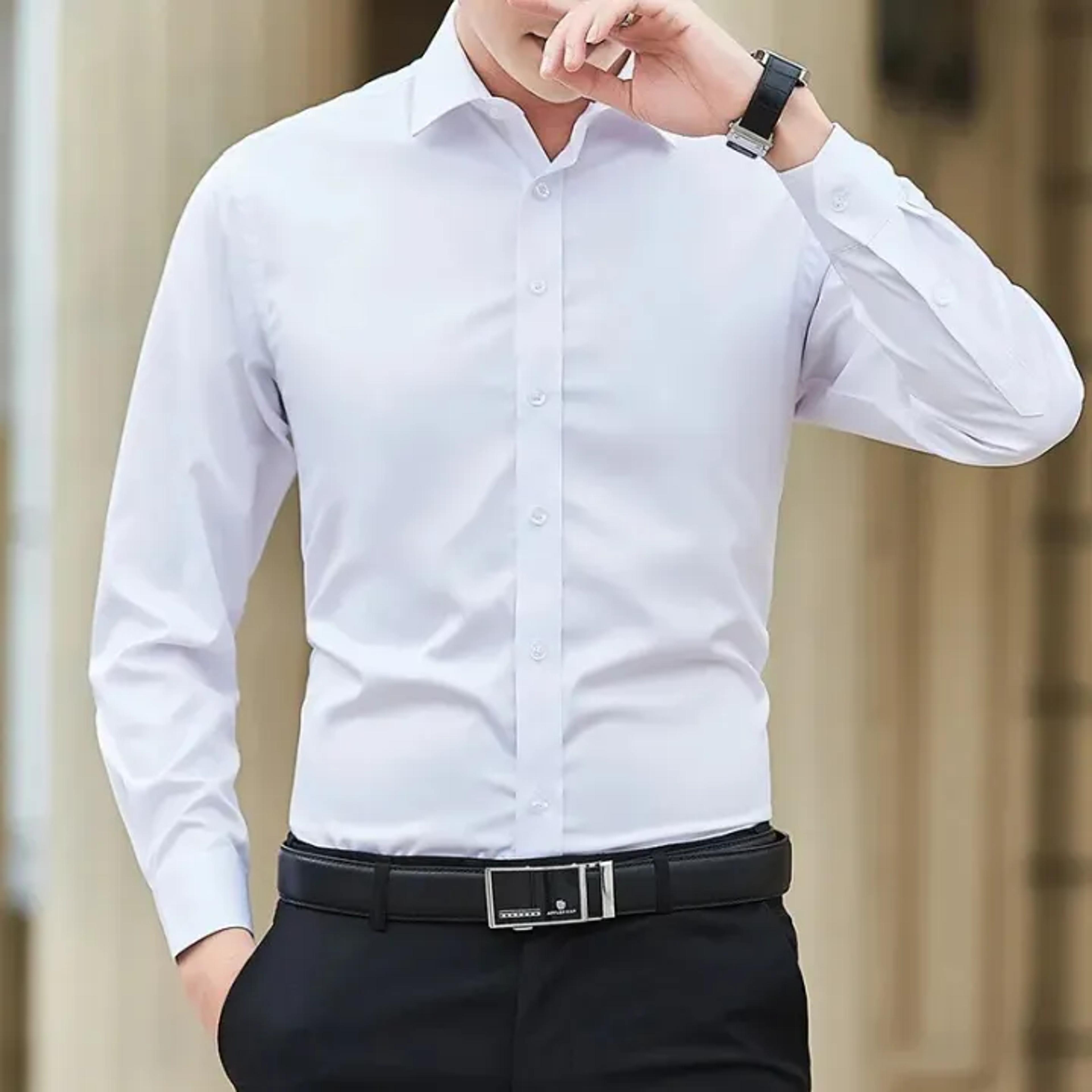 Men’s Formal Dress Shirts - Casual Shirt,Formal & Party Wear - Dress Shirt image 1