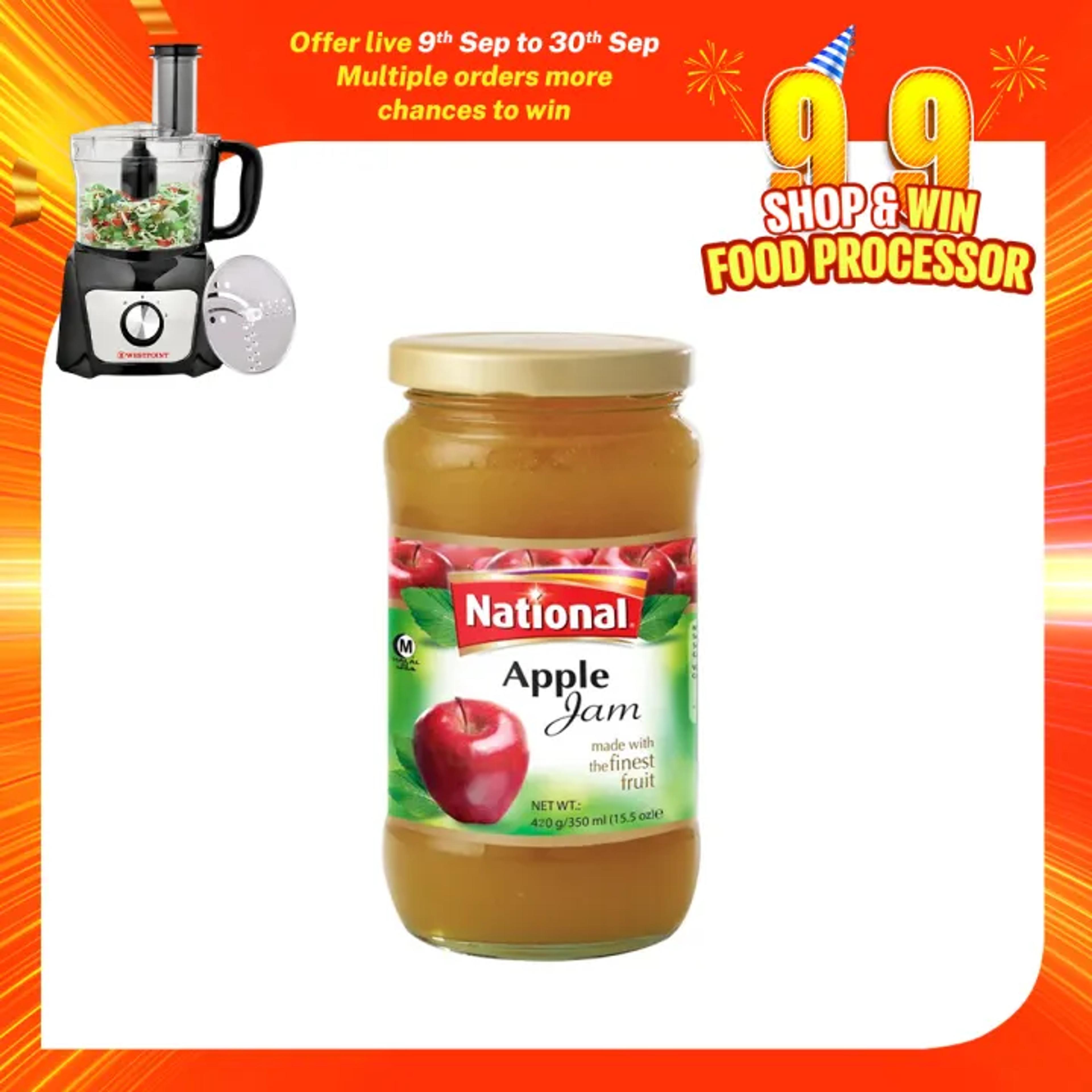 National Apple Jam 420g image 1