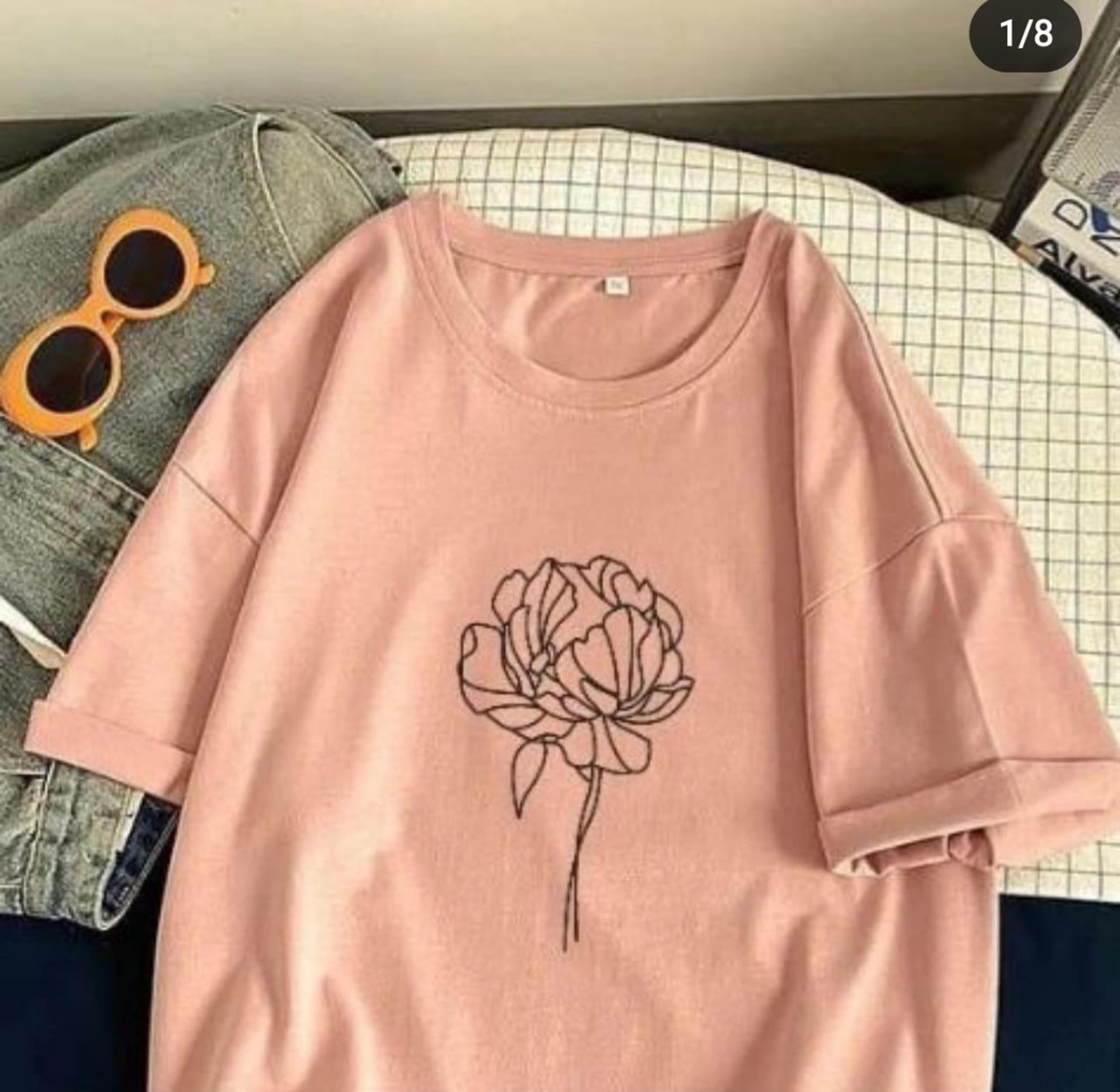 Girls T-Shirts Premium Quality Fabric- Comfortable And Stylish T-Shirts For Girls- Trendy And Fashionable image 5