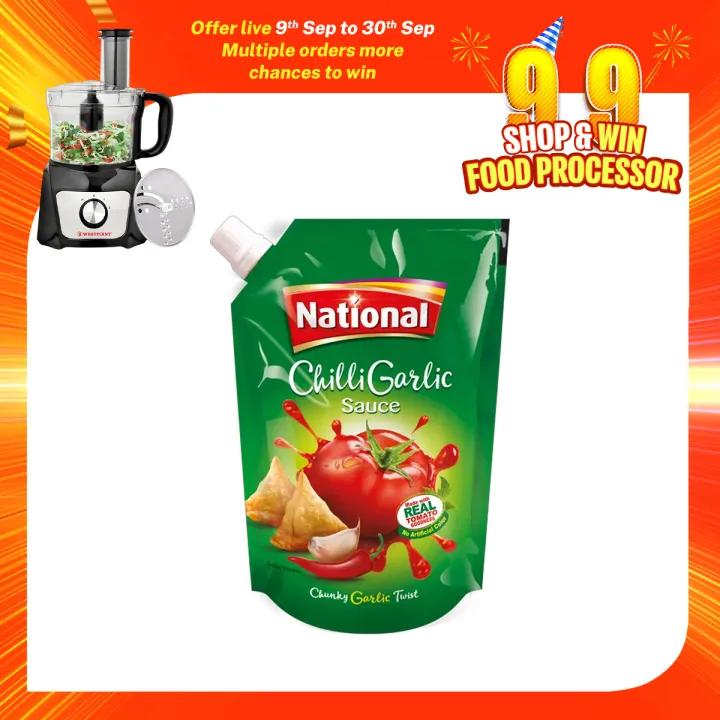 National Chilli Garlic Sauce 210g