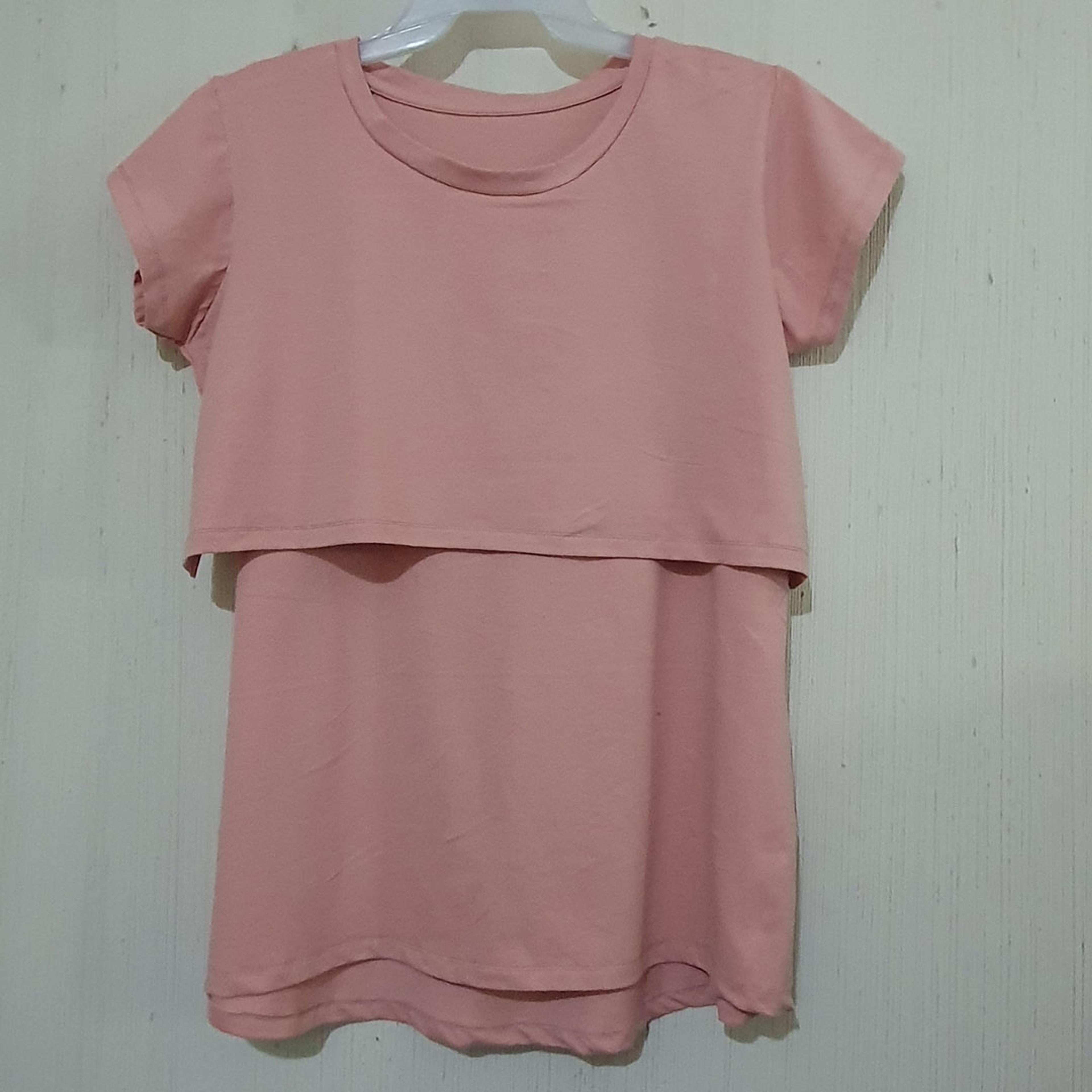 Maternity Casual Wear Women, Maternity Short Sleeve T-Shirt, Breastfeeding Top T Shirt, Breastfeeding Nursing Shirt, Tee Shirt for Women image 5