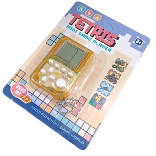 Pocket Mini Retro Electronic Game Console Keychain | 26 Classic Games | Handheld Nostalgic Gift For Children | Random Colour - Image 4