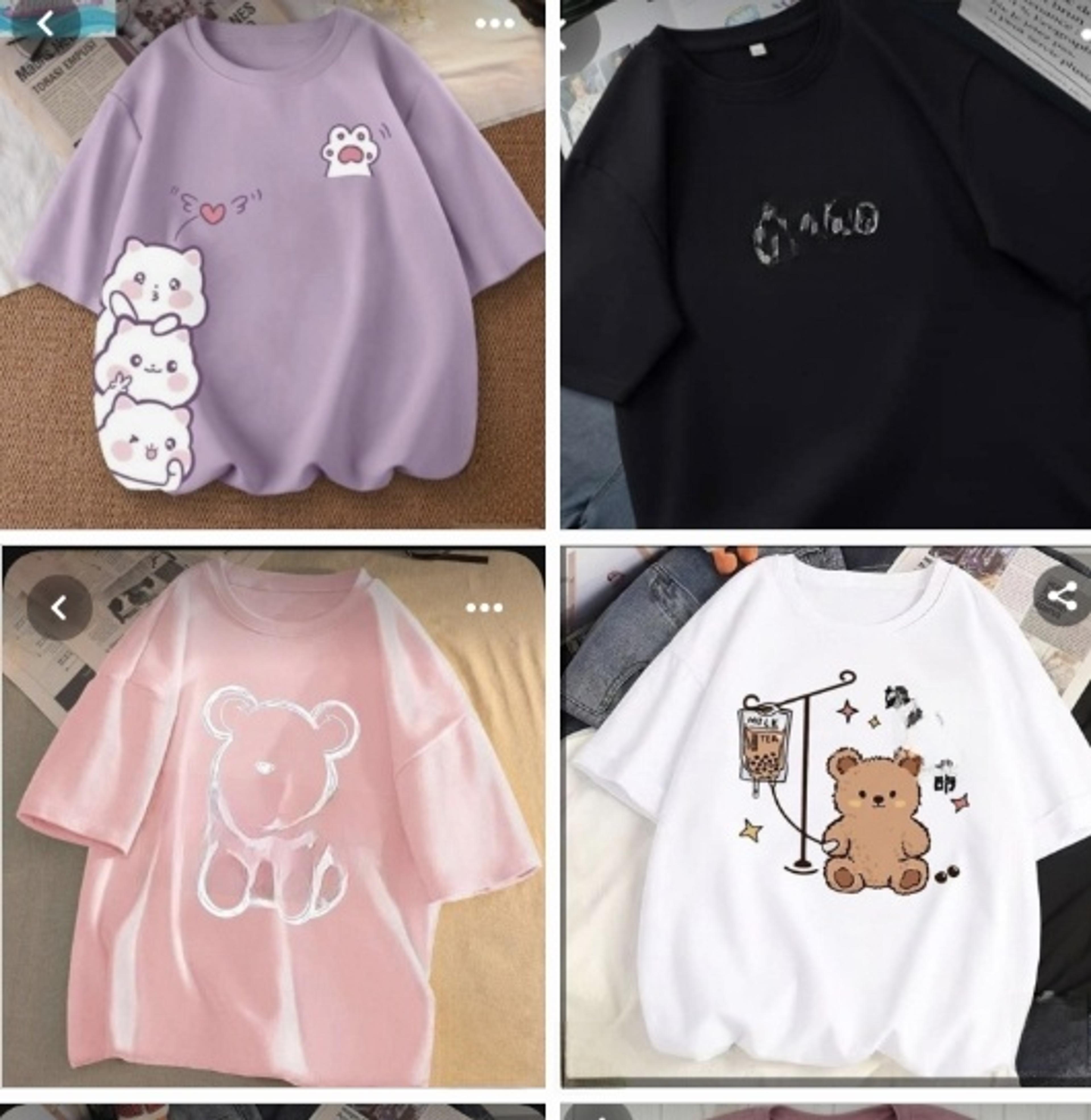 Half sleeve T Shirt DTF prant For Woman cagual wear clothing software and good quality pack of 4 image 1