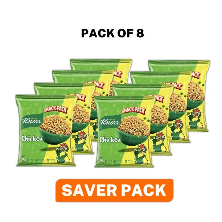 Pack of 8 Knorr Noodles Chicken - 50G