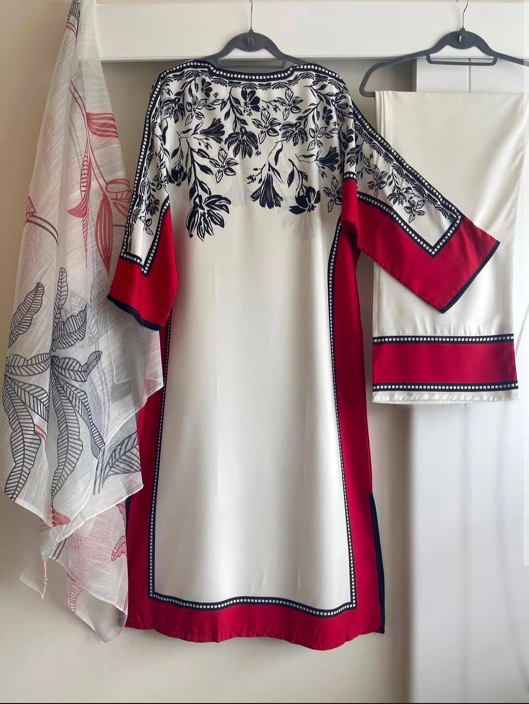 "Stylish Women Dresses stitched Lawn Suits 2 & 3 Piece – Kaftan Style Premium Swiss Lawn Dress for Women's | Summer Girls Shirts & Suits for Girls – Trendy Girls Shirt & Women Dresses Lawn Collection 2025" - Image 5