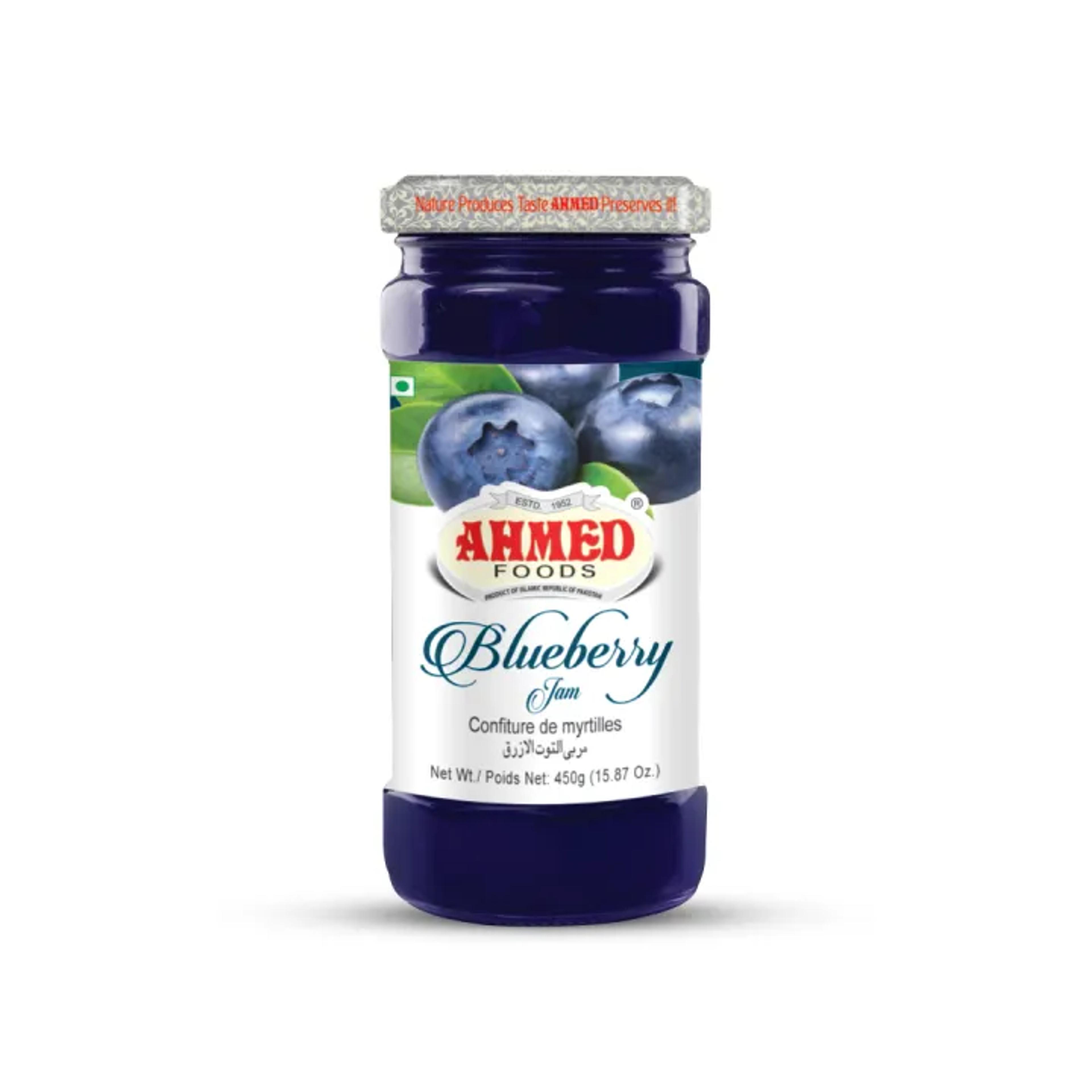 Ahmed Blueberry Jam 450gm image 1