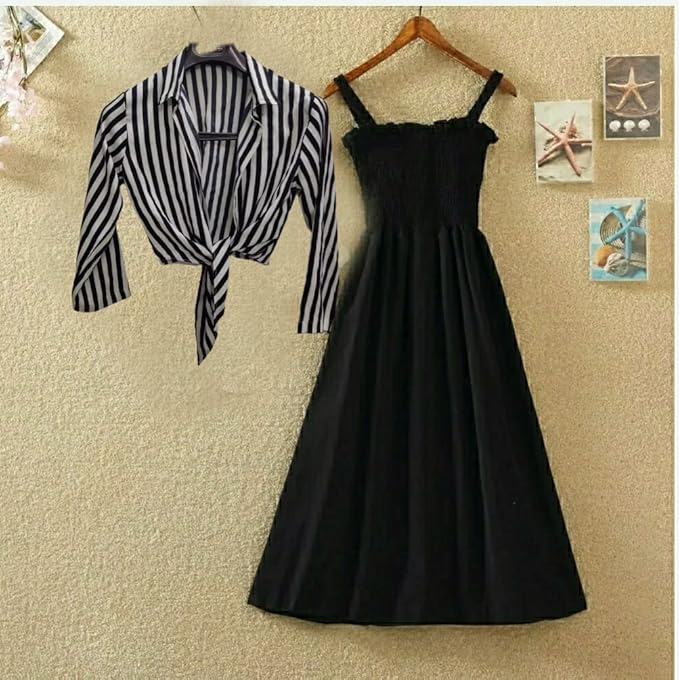 Stylish Western Wear Romper Dress for Women and Girls | Trendy Two Piece Casual & Party Wear Outfit | Summer & Spring Collection 2025 - Image 1