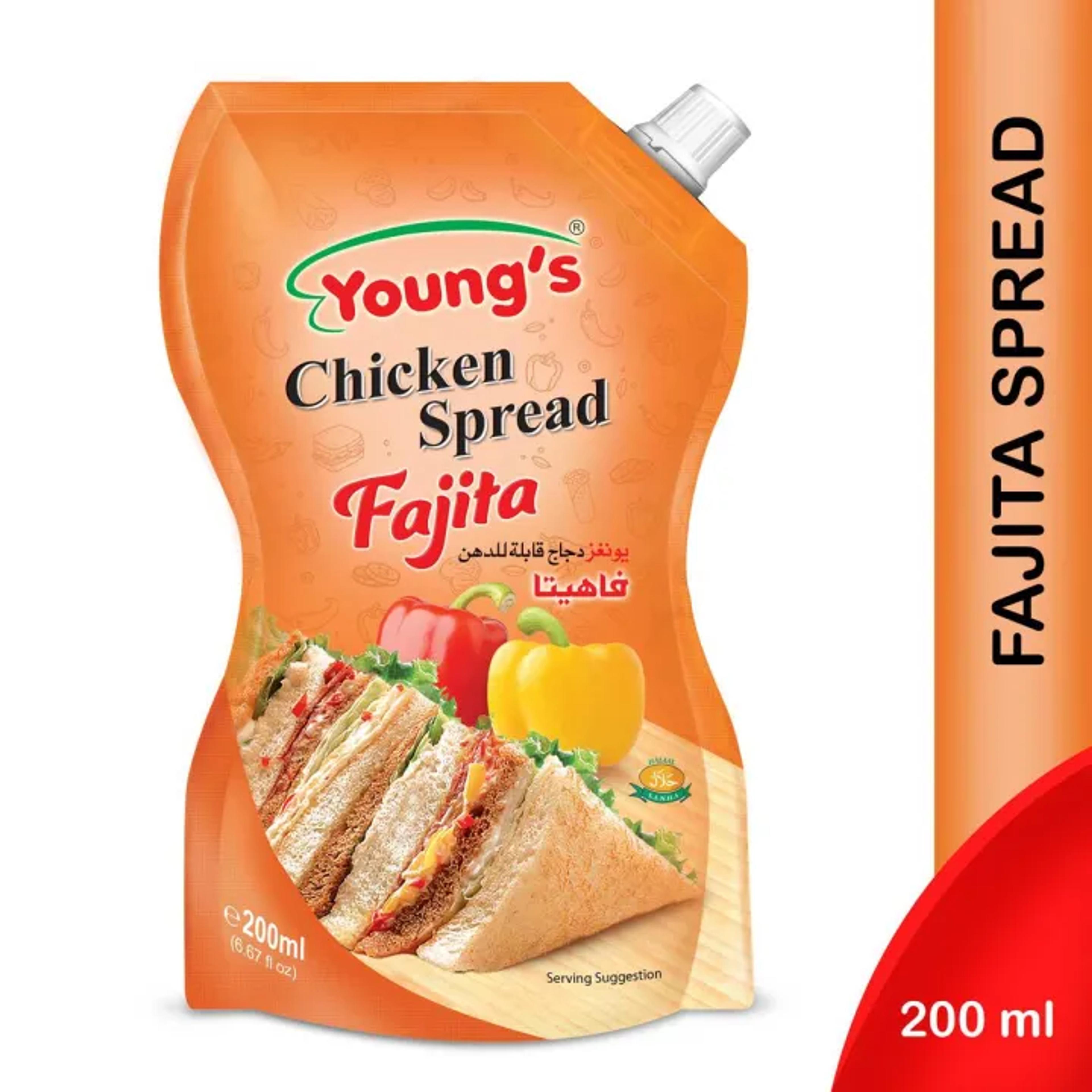 Young's Chicken Spread Fajita 200ml image 1