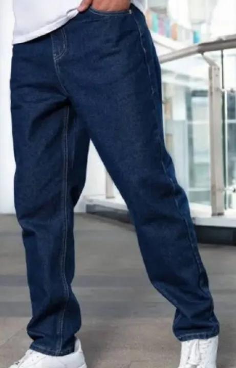 Jeans For Men's | Blue & Black Stretchable Denim : Export Quality