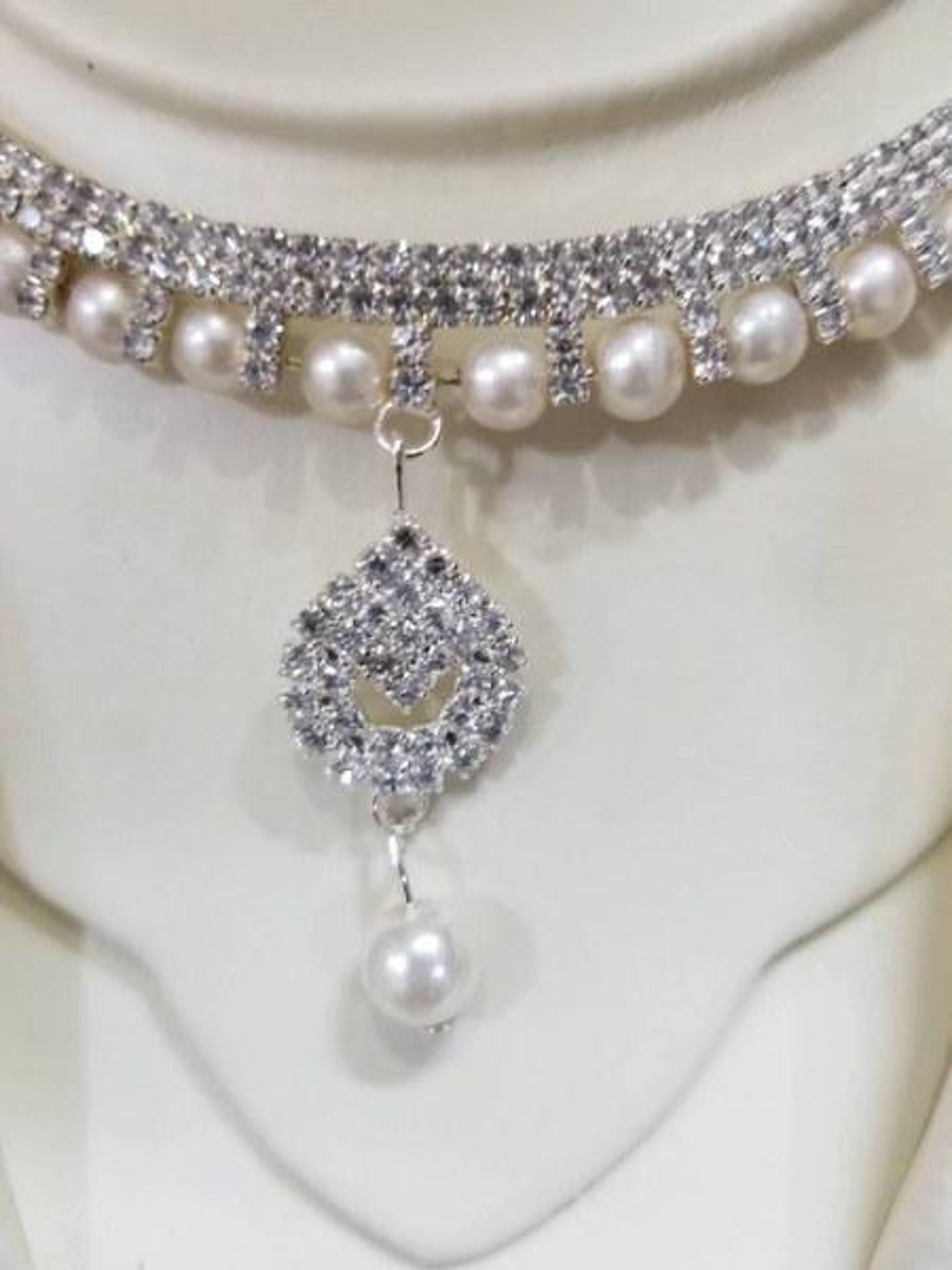 Silver Crystal Rhinestone Girls Jewellery Set Women Trendy Fashion image 3