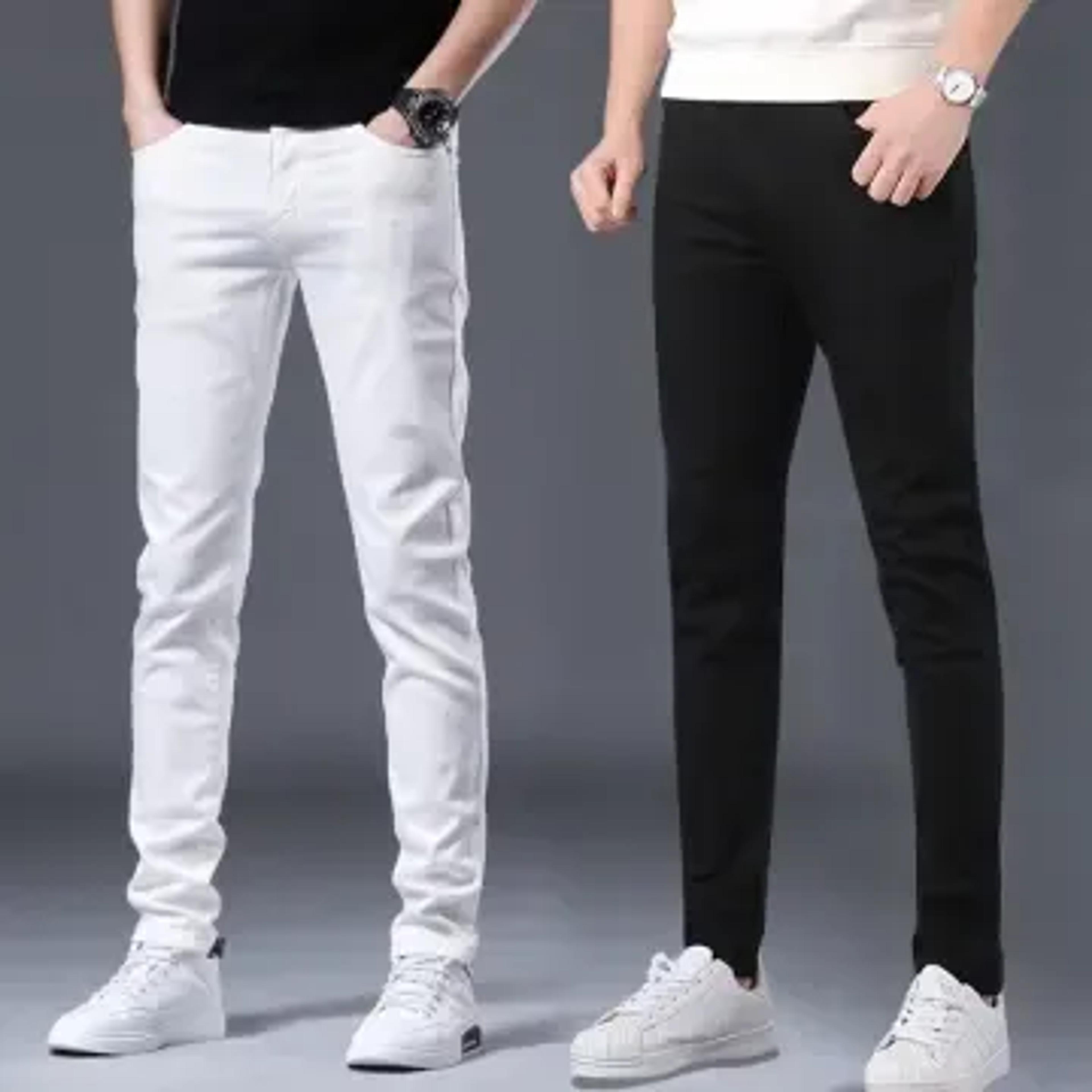 MENS JEANS - FIT TIGHT SKINNY JEANS - MENS AND BOYS PANT image 1