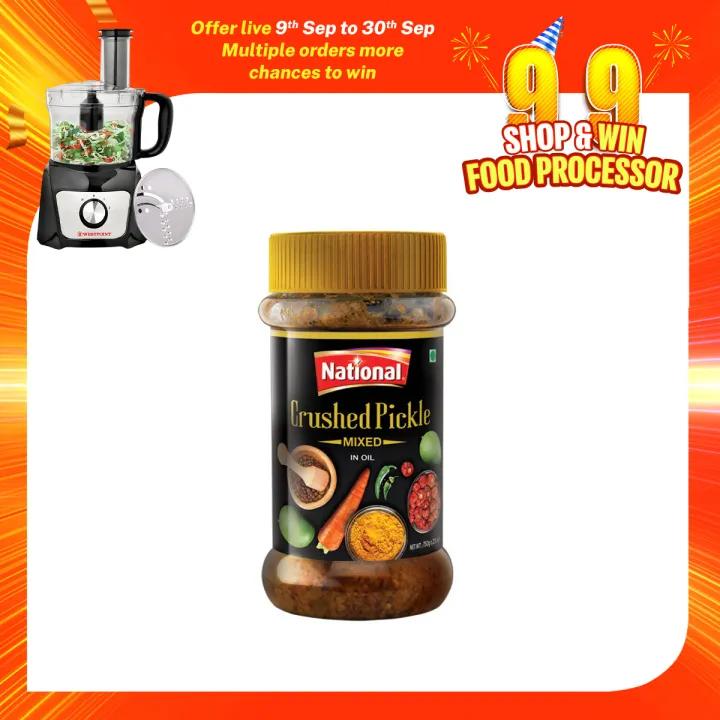 National Crushed Pickle 750g