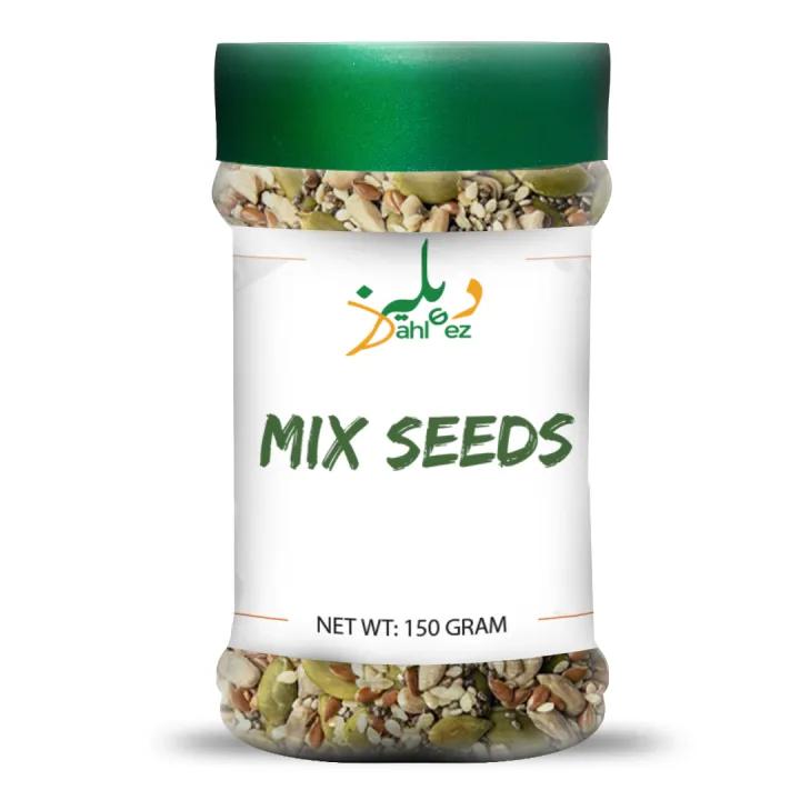 Premium Mix Seeds For Eating 150g Jar - Rich in Antioxidants, Metabolism Booster & Good Source of Omega-3