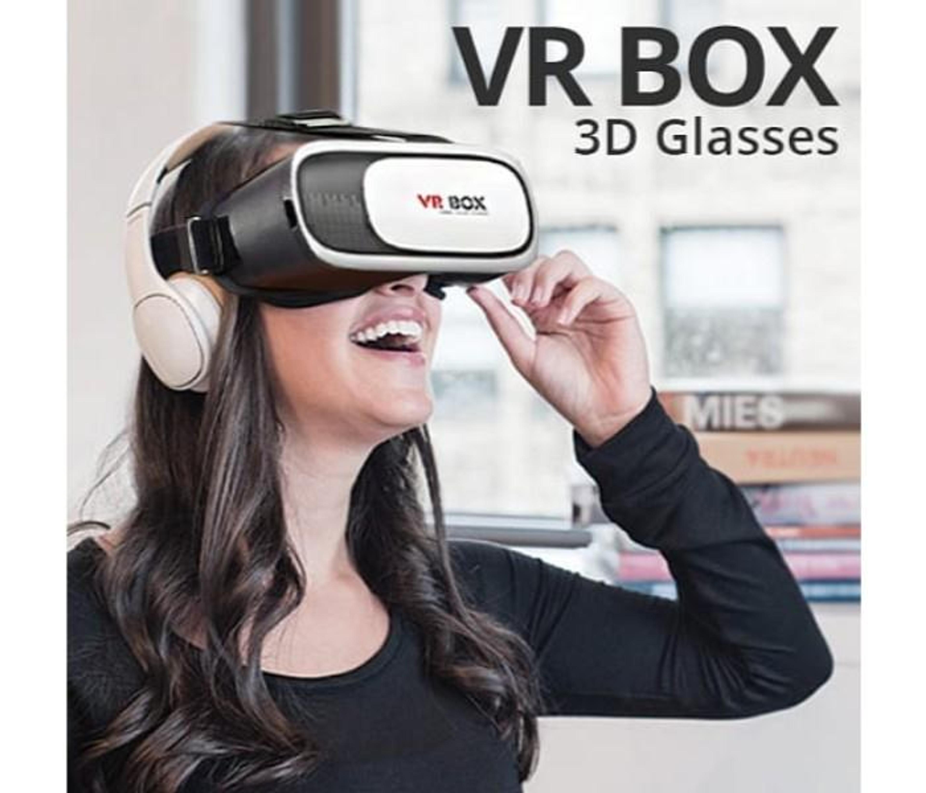VR Box 2,0- Virtual Reality 3D Glasses With Game Bluetoot Gamepad image 1