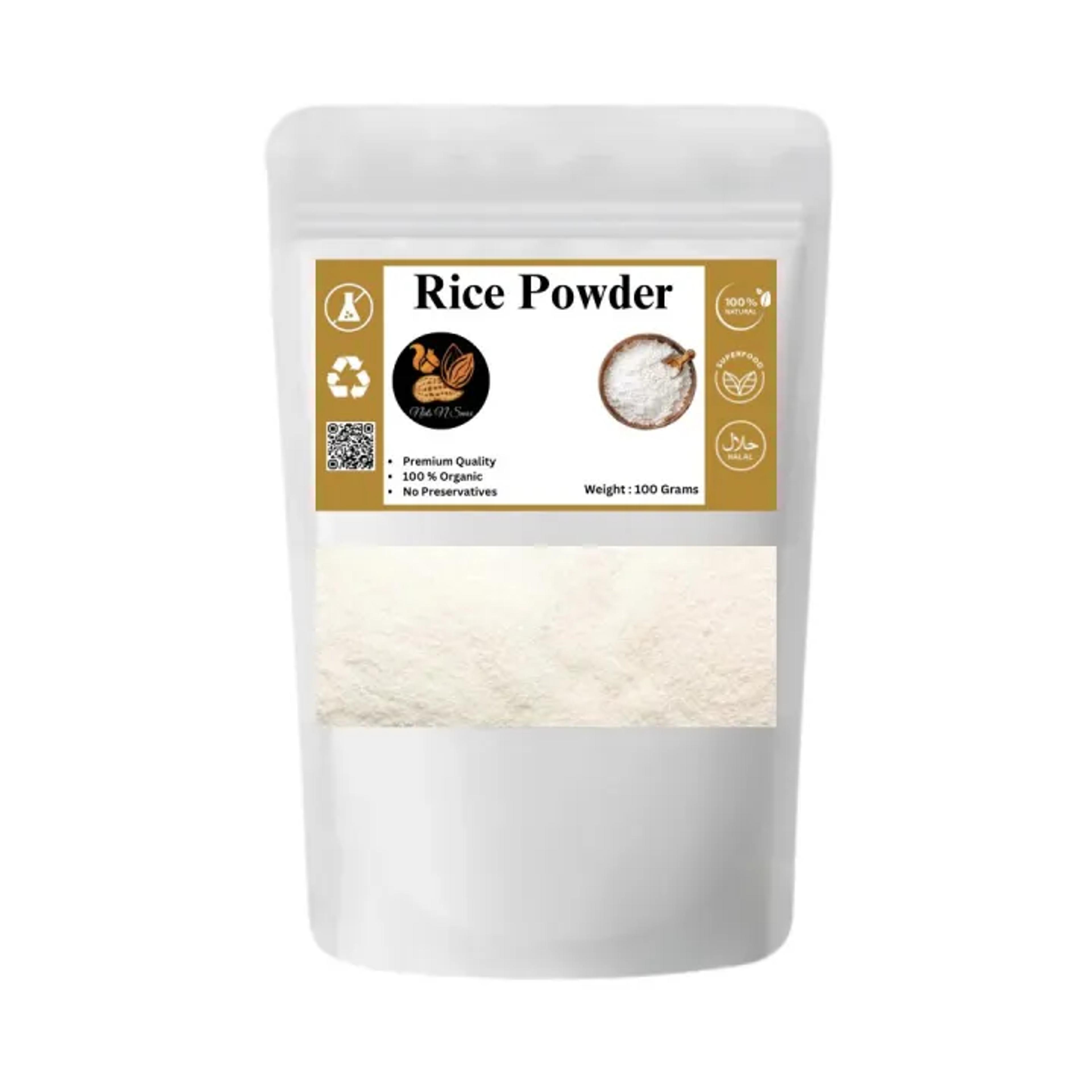 Rice Powder Organic - White Flour 100g image 1
