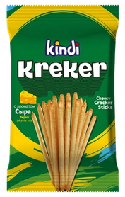 Crackers with cheese flavors