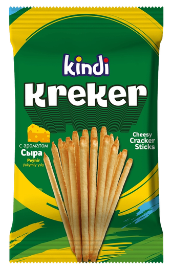 Crackers with cheese flavors