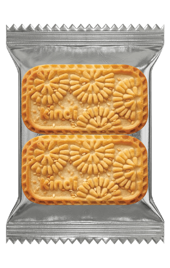 Sweet biscuit with sesame