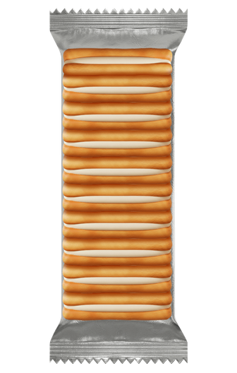 Cheese cream flavored crackers cookies