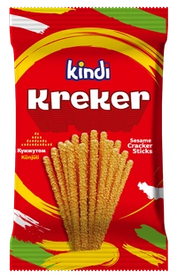 Crackers with sesame