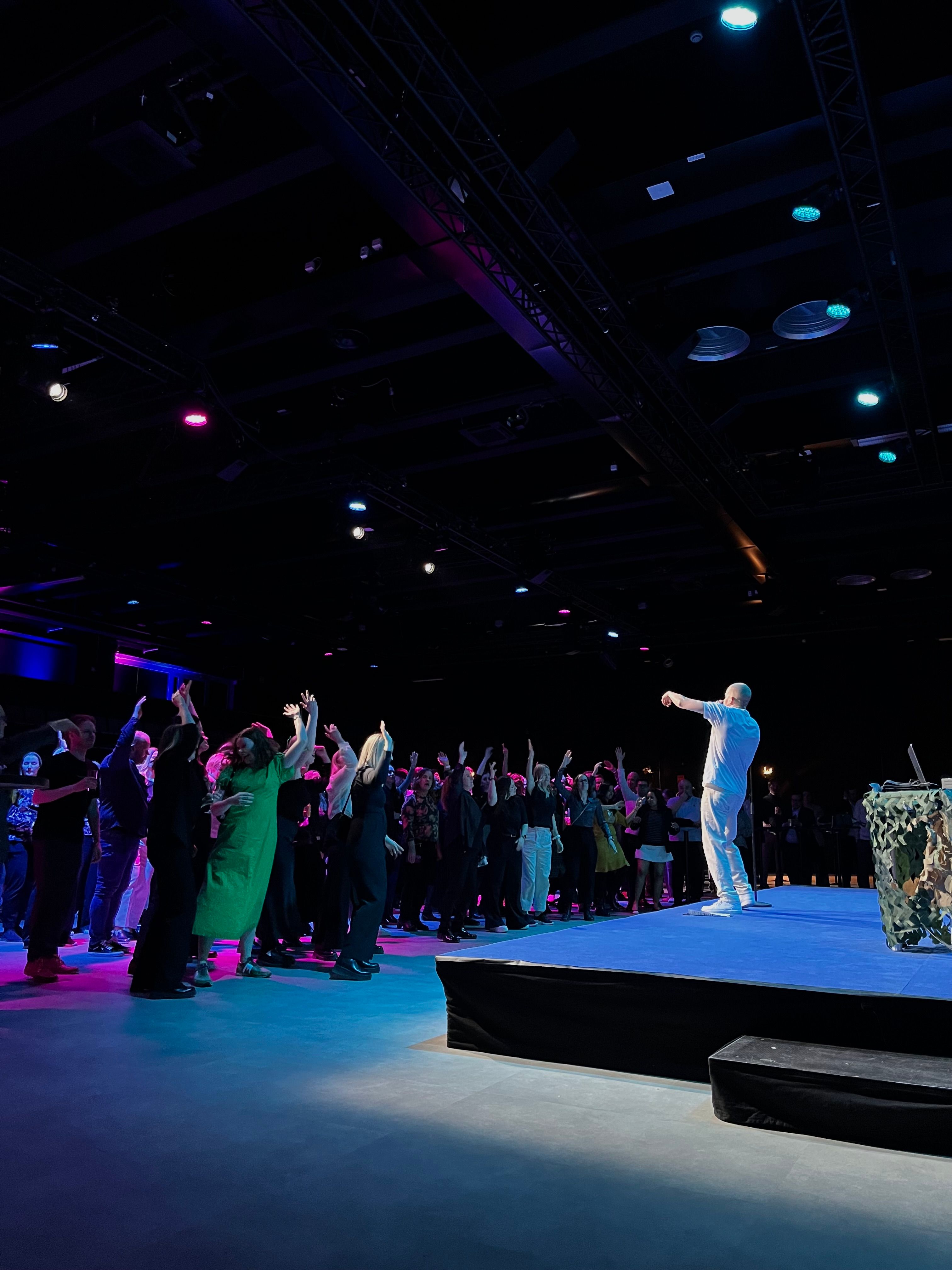 Työhyvinvointipäivä Hybridiarena Hypellä.