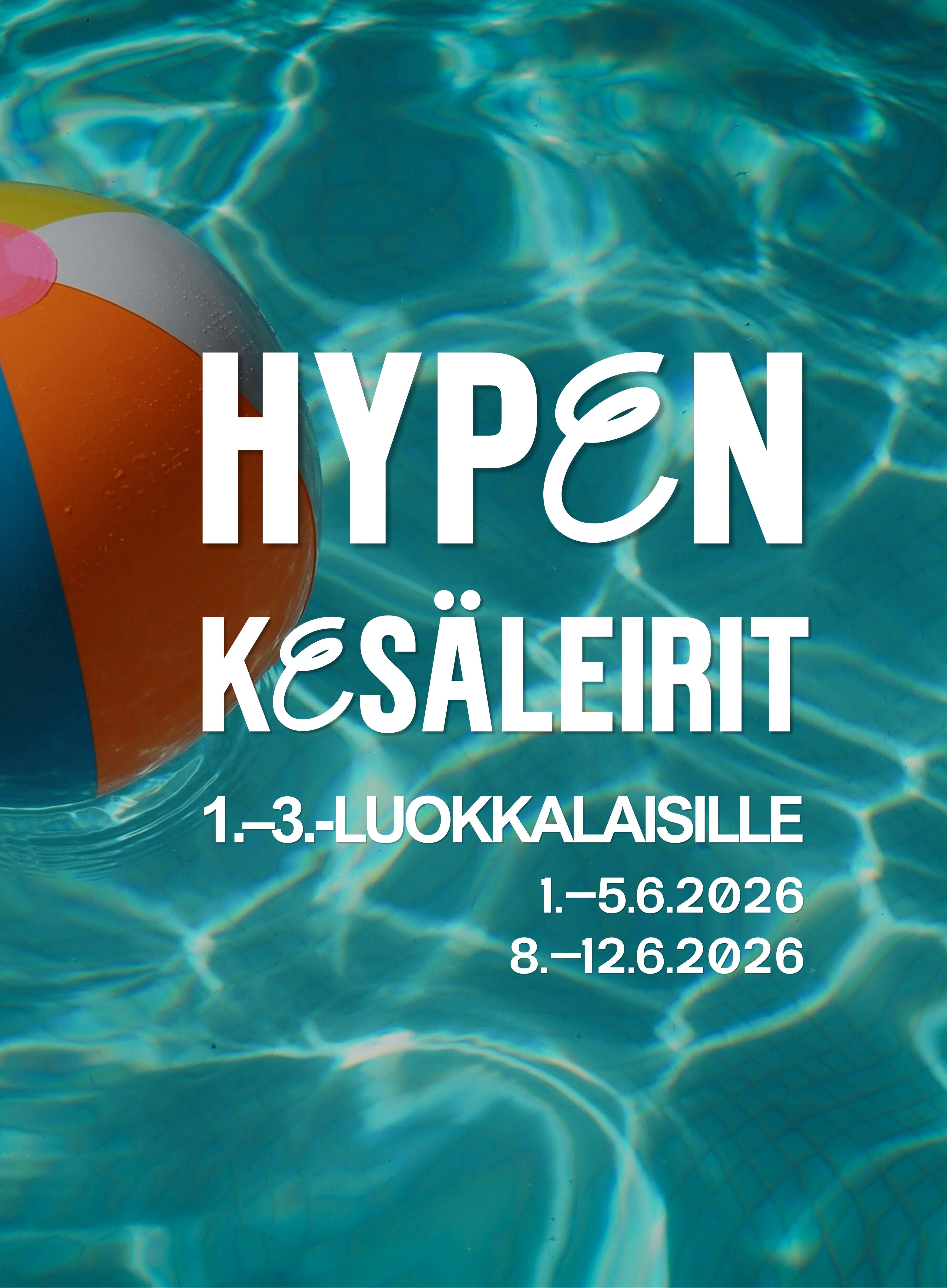 Liikunnalliset kesäleirit Hypellä