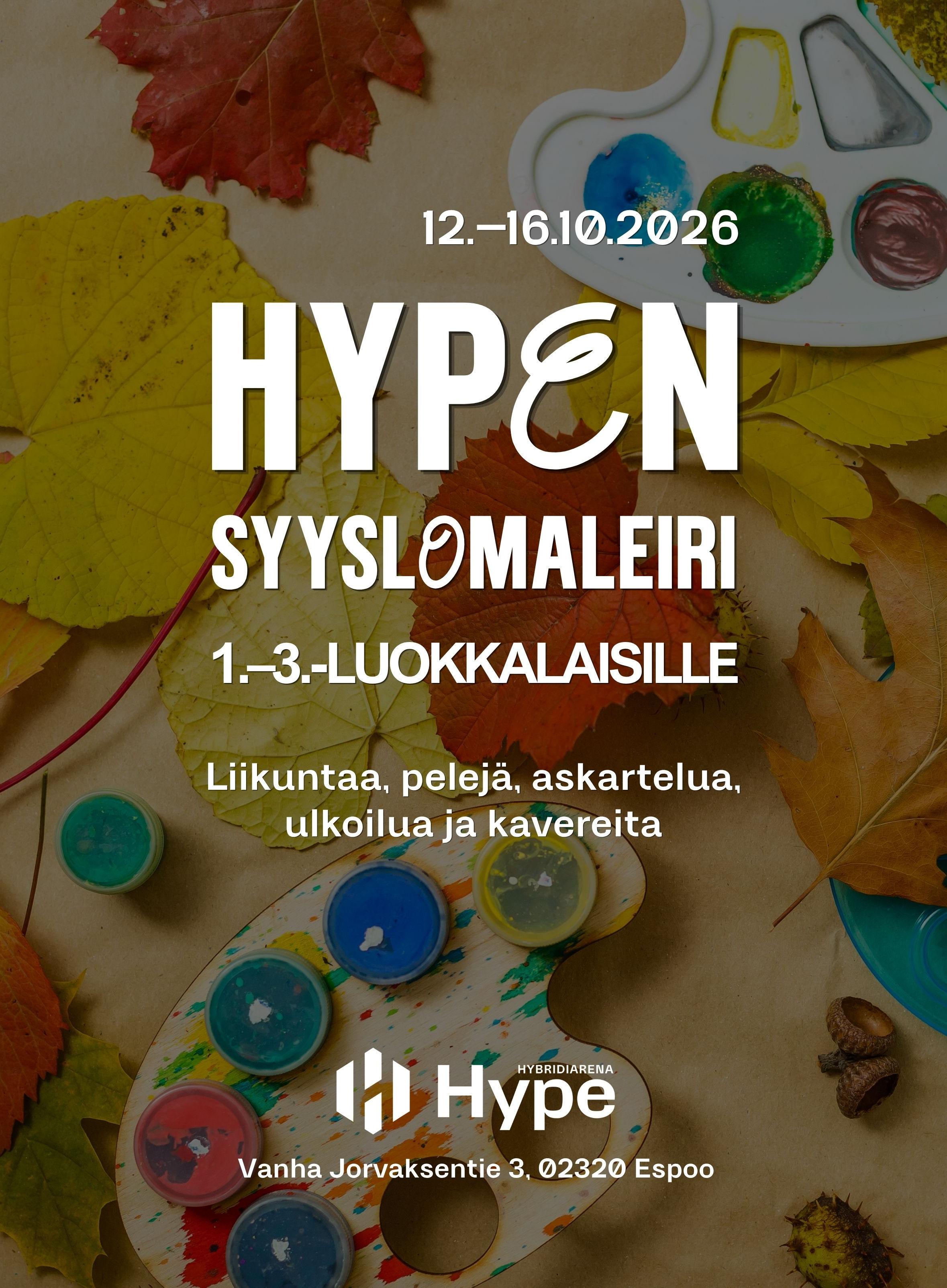 Syyslomaleirille nyt myös 3 päivän vaihtoehto