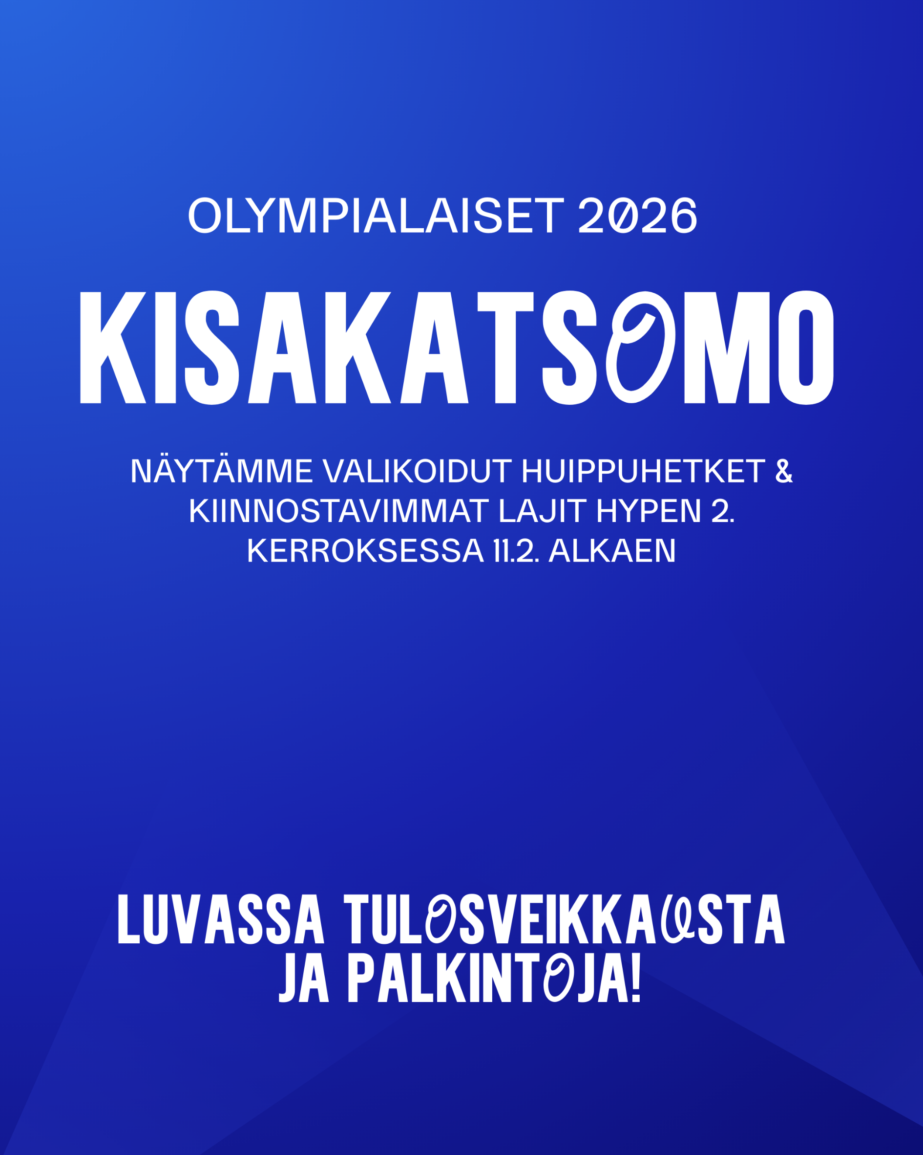 Talviolympialaisten kisakatsomo