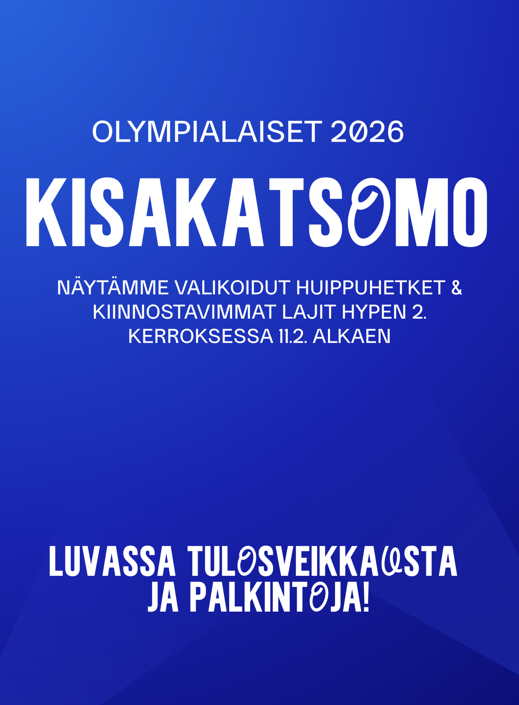 Talviolympialaisten kisakatsomo