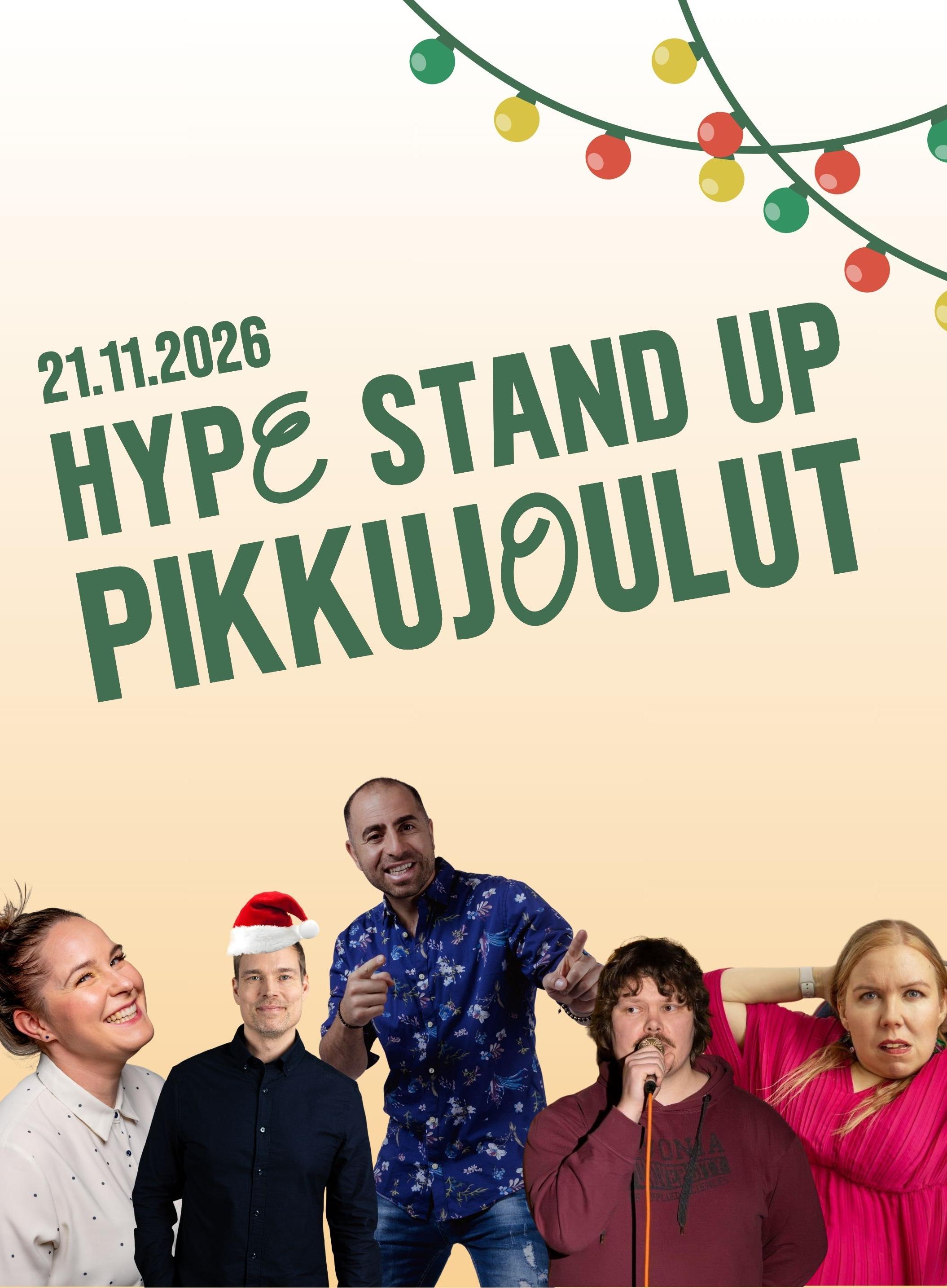 Hype Stand up pikkujoulut 21.11.