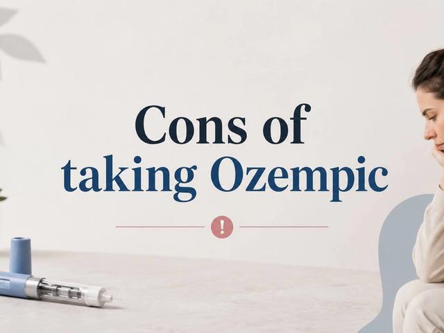 Woman thinking about the cons of taking ozempic
