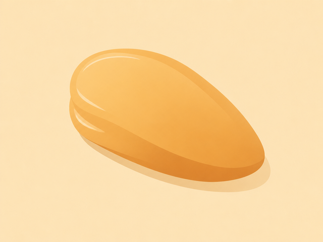 Flat-vector illustration of a cooked chicken breast fillet, illustrating how much protein is in a chicken breast