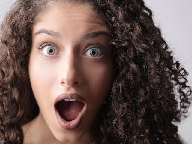 Surprised woman