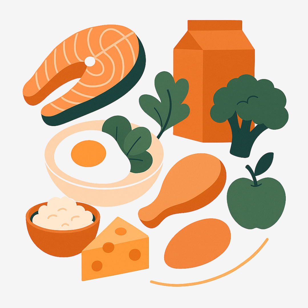 Healthy, high protein foods