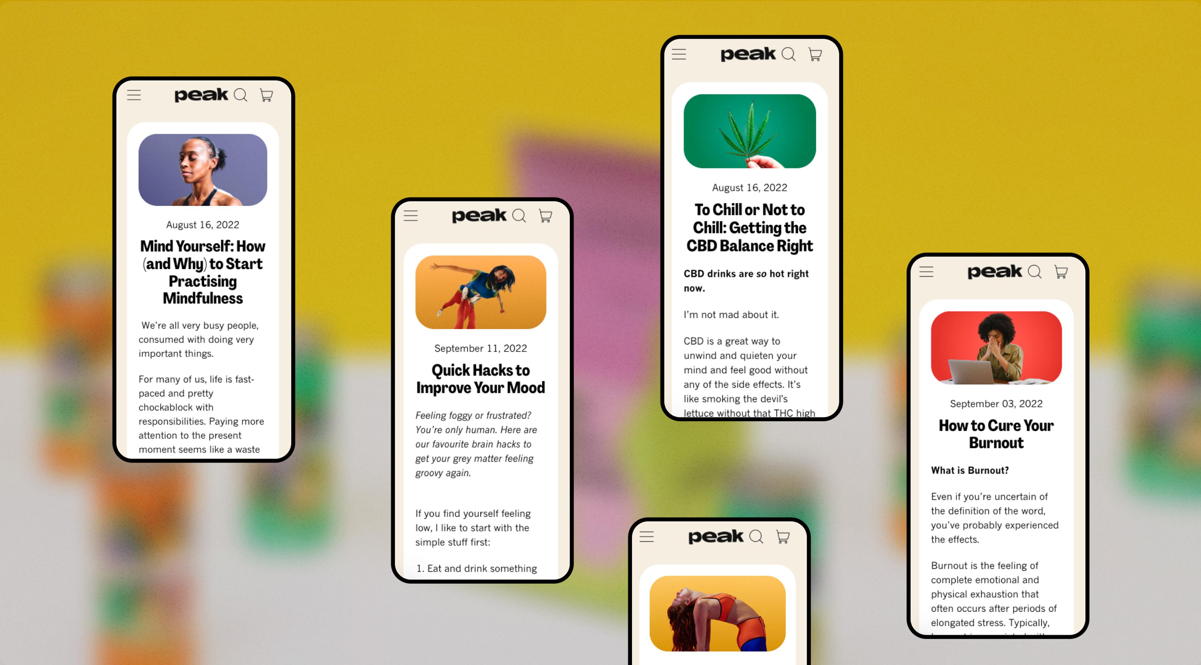 Blog & article writing hero image