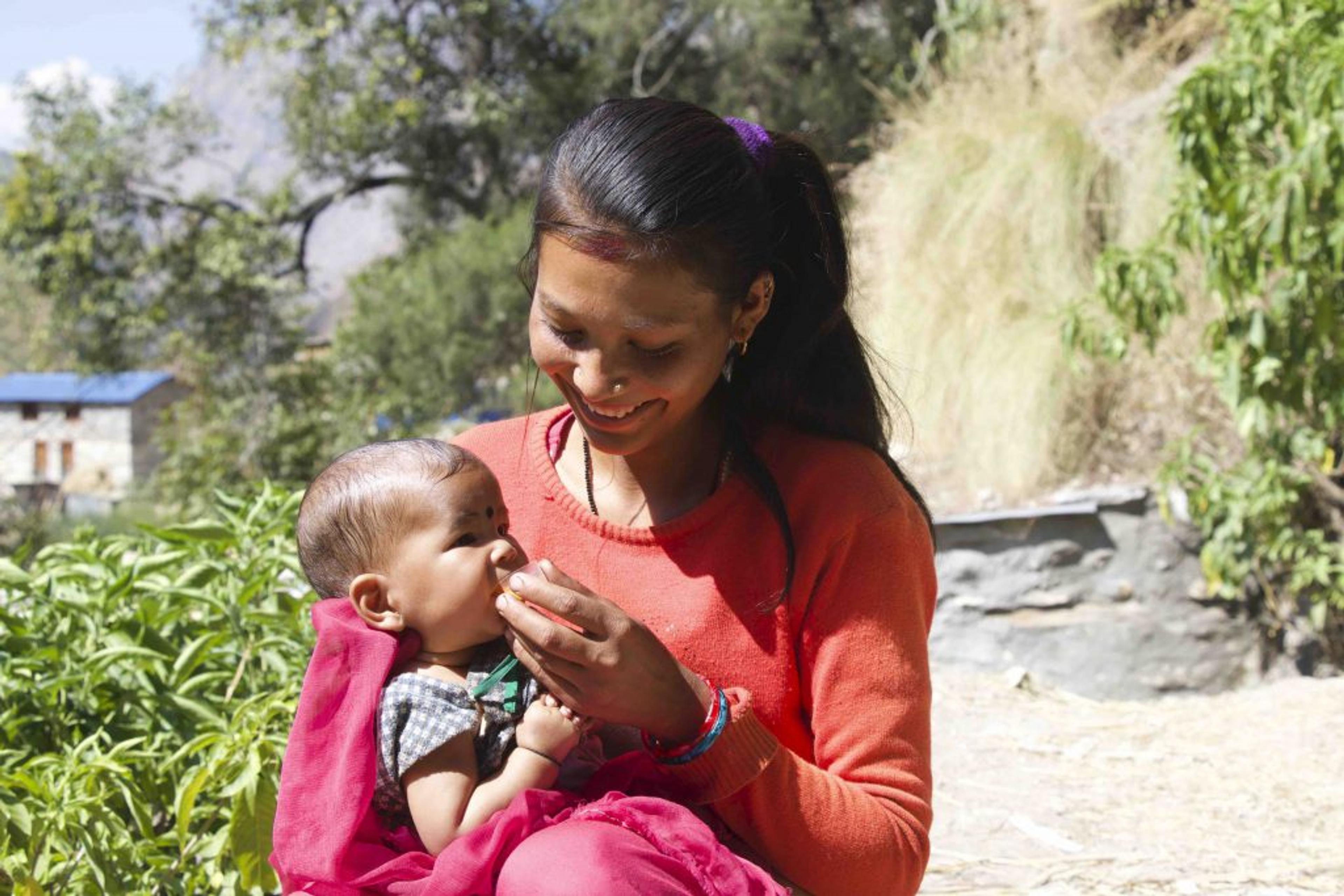 Supporting 1k women and their children in Nepal.