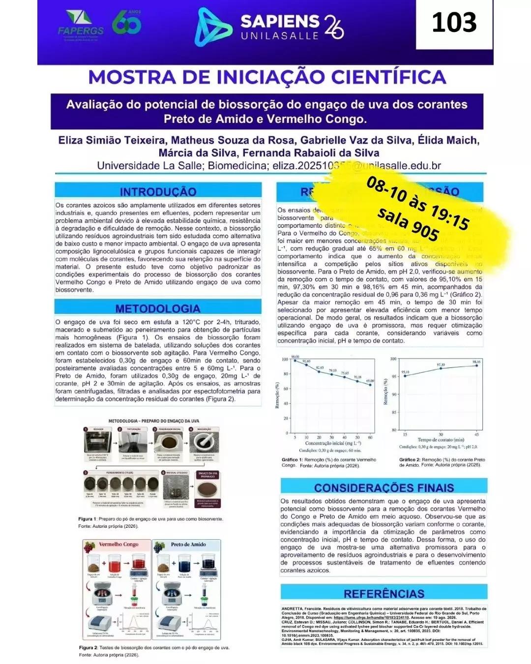 Ciência de Canoas em destaque na Mostra SAPIENS 2026 - 6
