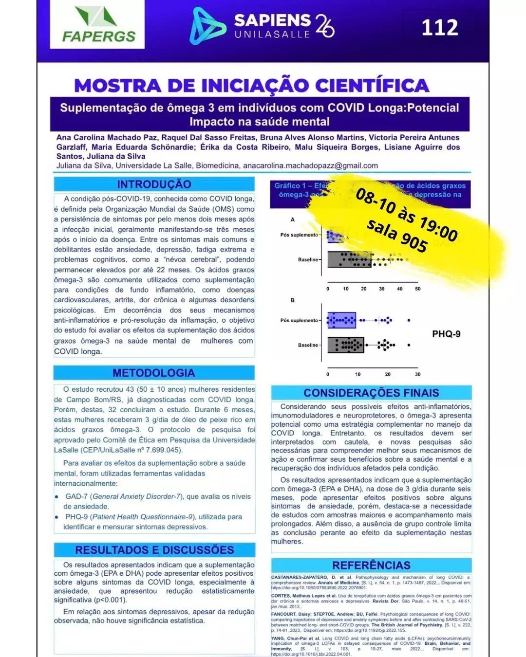 Ciência de Canoas em destaque na Mostra SAPIENS 2026 - 5