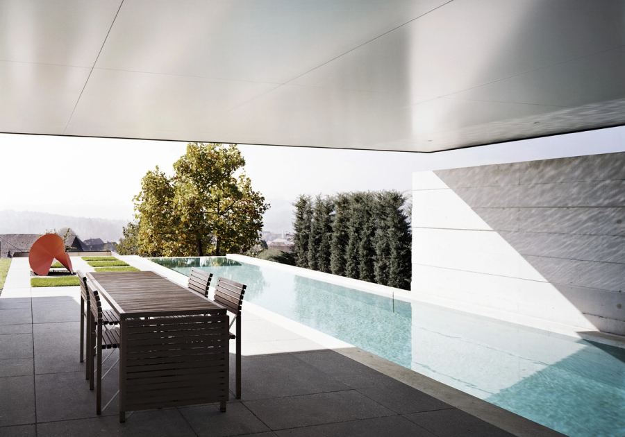 Interiors and landscape, Project 190, Uitikon – meier architekten