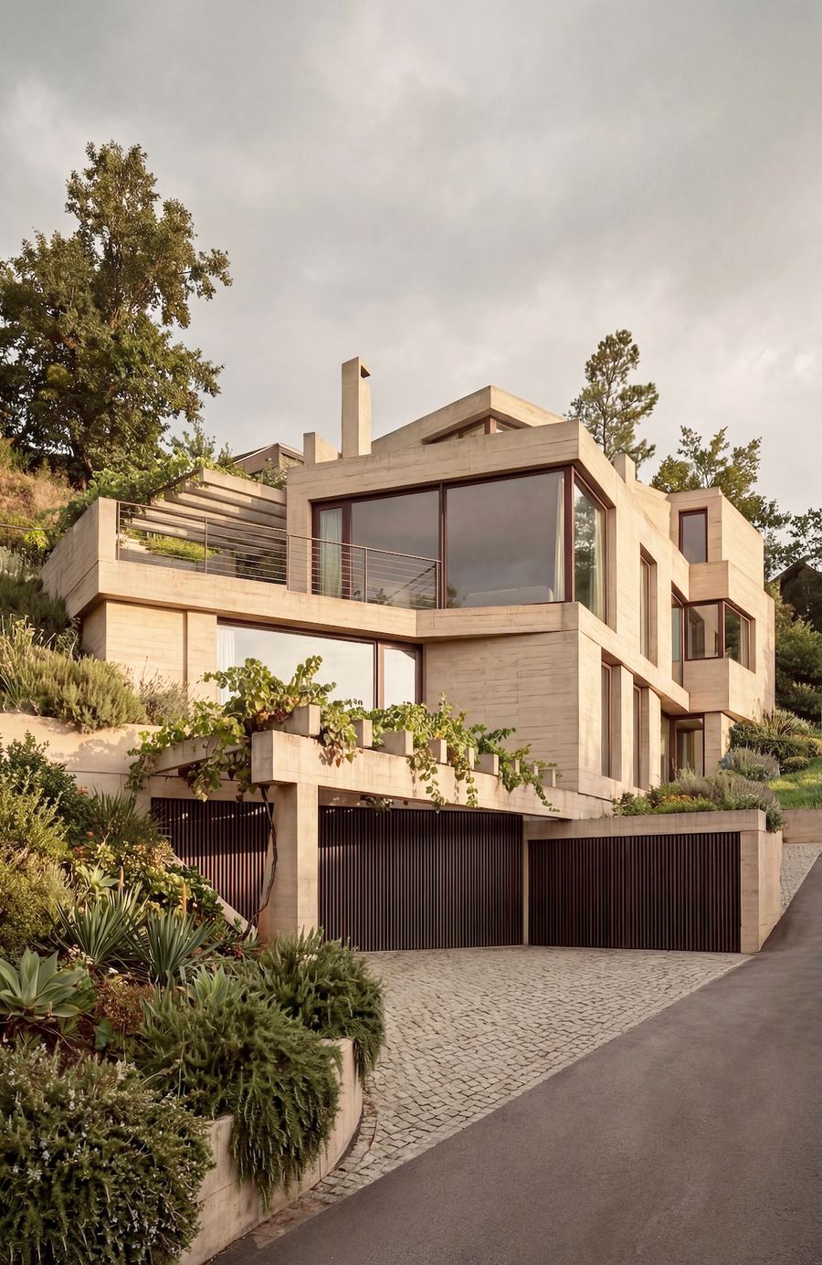 Single-family houses, Project 453, Uetikon am See – meier architekten