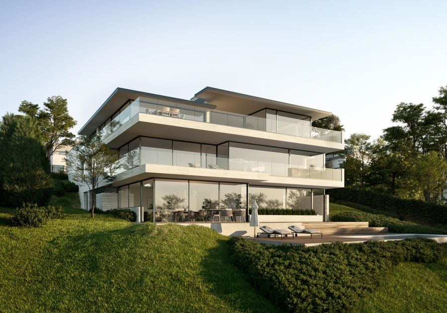Apartment buildings, Project 420, Küsnacht – meier architekten