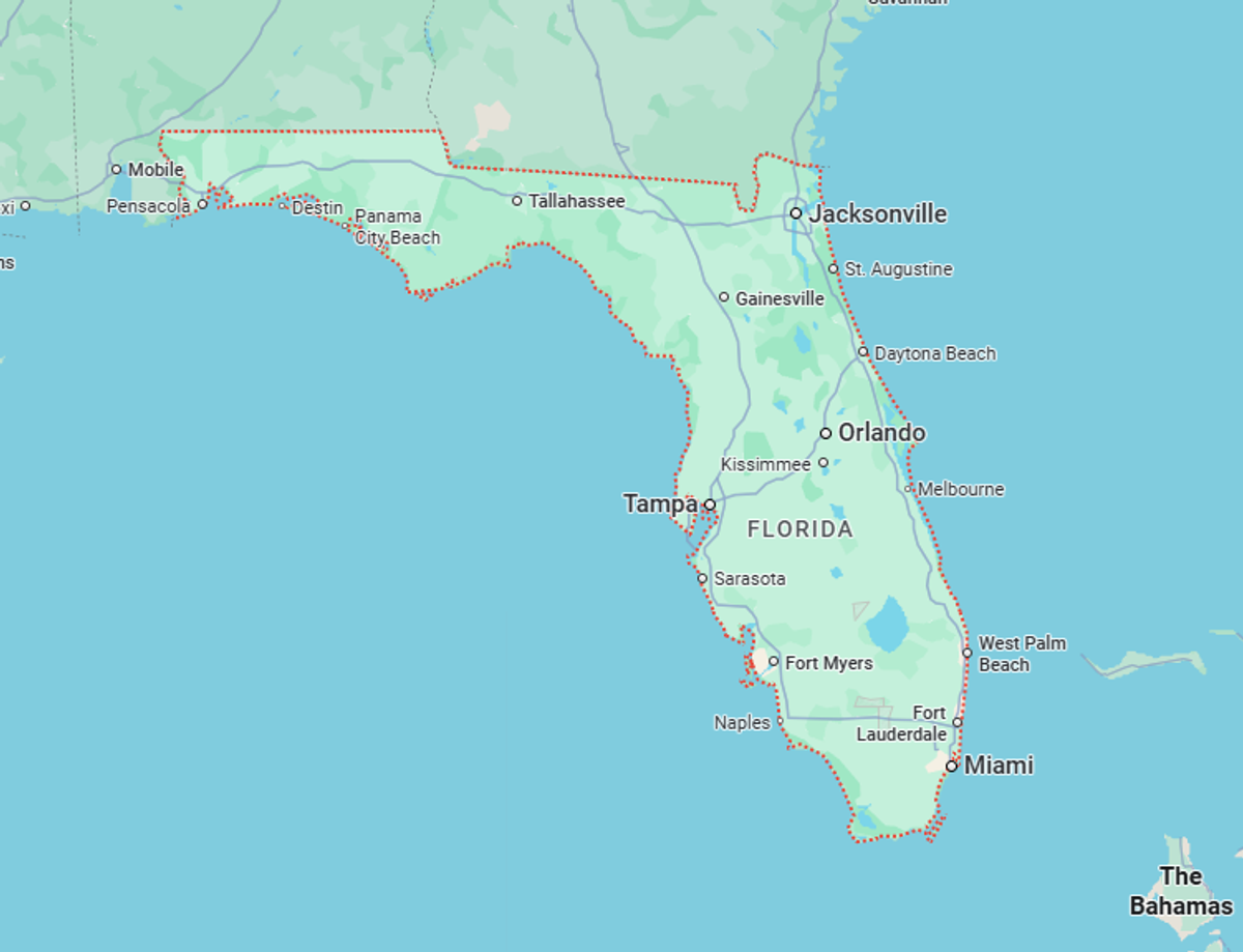 Florida map