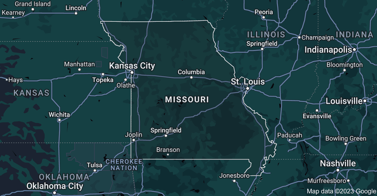 Missouri map