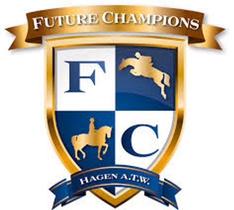 Future Champions/ internasjonal dressur og sprang/ Hagen/ logo