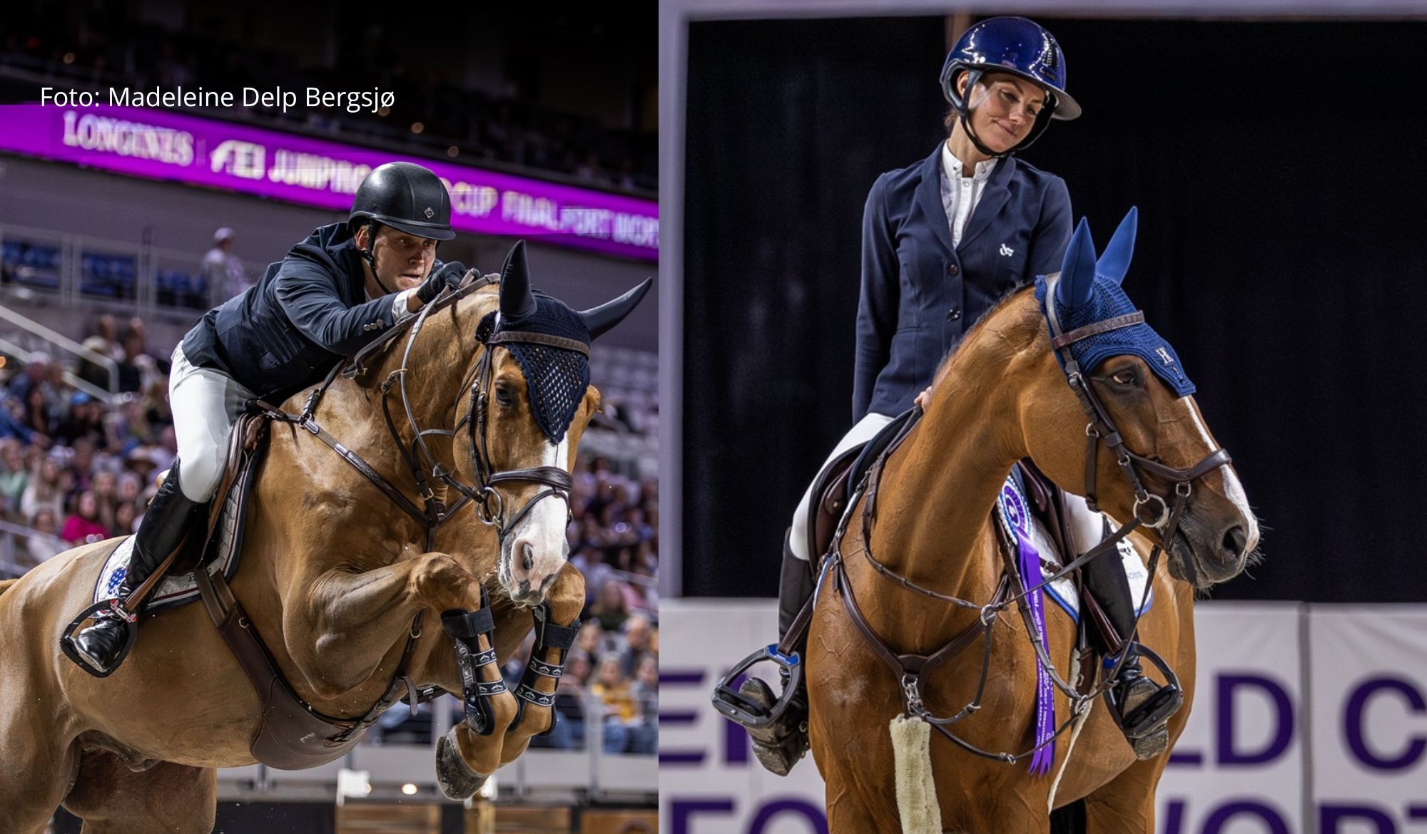  Norges Rytterforbund / hest / Johan-Sebastian Gulliksen / Oda Charlotte Lyngvær