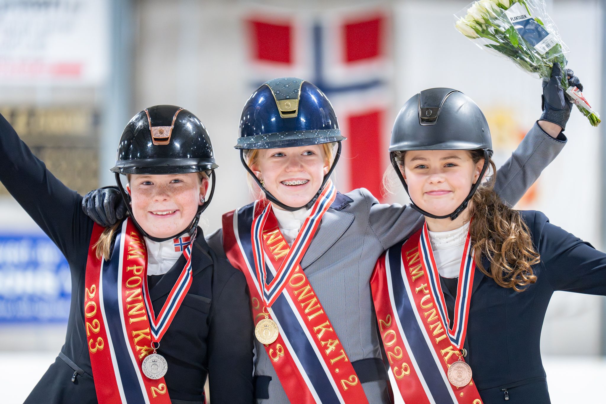hest sprangridning INM medaljevinnere