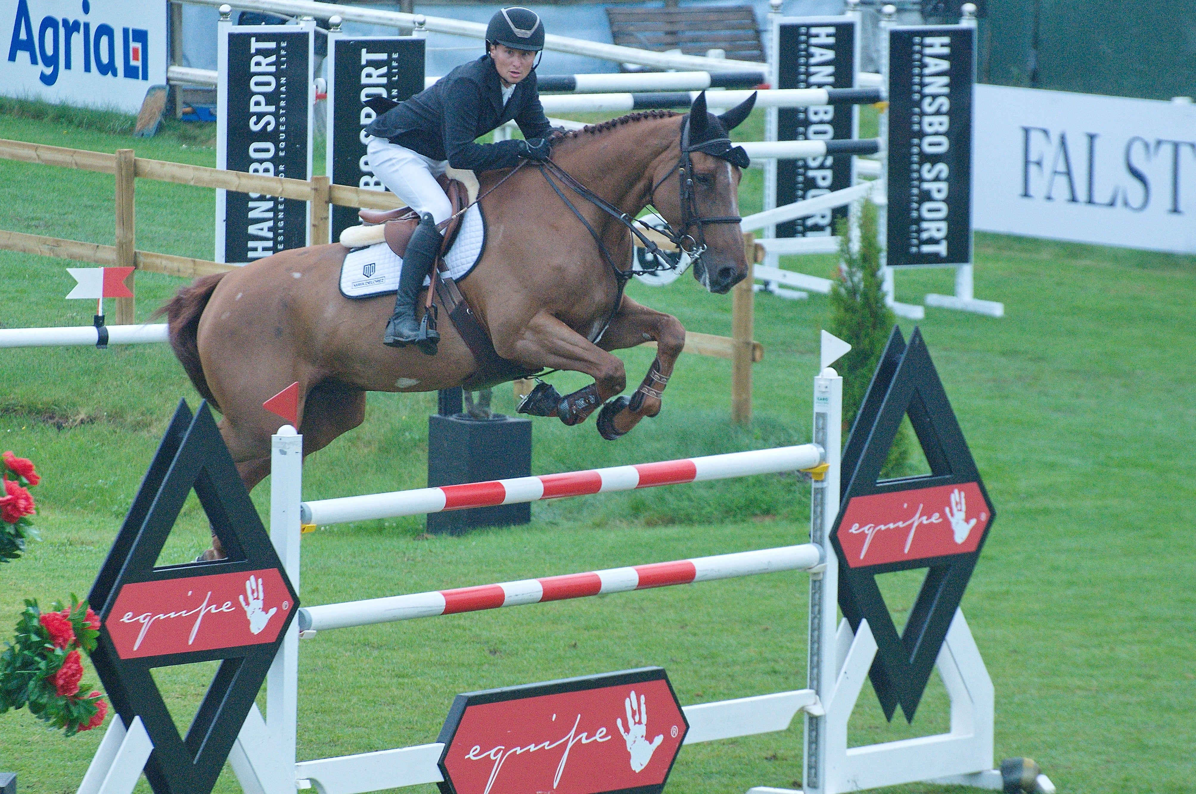 Pål Flam/ sprang/ hest/ nryf